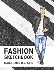 Fashion sketchbook male for sale  Delivered anywhere in USA 