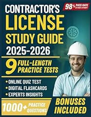 Contractor license study for sale  Delivered anywhere in USA 