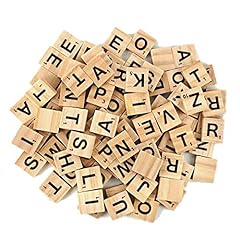100pcs wooden alphabet for sale  Delivered anywhere in USA 