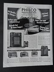 Philco radio phonograph for sale  Delivered anywhere in USA 