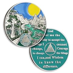 Years sobriety coin for sale  Delivered anywhere in UK
