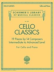 Cello classics schirmer for sale  Delivered anywhere in USA 