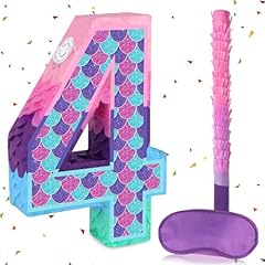Mermaid number pinata for sale  Delivered anywhere in USA 