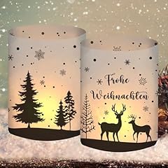 Windlicht tischdeko weihnachts gebraucht kaufen  Wird an jeden Ort in Deutschland