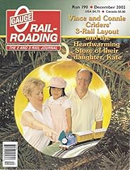 Gauge railroading magazine for sale  Delivered anywhere in USA 