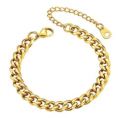 Mens braclet gold for sale  Delivered anywhere in UK