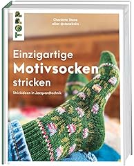 Einzigartige motivsocken stric gebraucht kaufen  Wird an jeden Ort in Deutschland