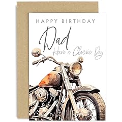 Motorcycle birthday card for sale  Delivered anywhere in UK