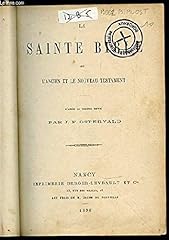 Sainte bible ancien d'occasion  Livré partout en France