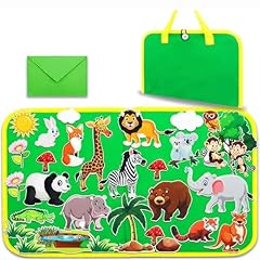 Fuzzy felt zoo for sale  Delivered anywhere in UK