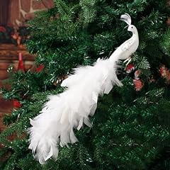 Glitter white peacock for sale  Delivered anywhere in USA 