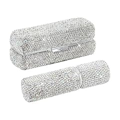 Crystal lipstick case for sale  Delivered anywhere in Ireland