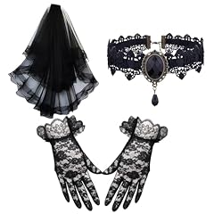 Piece black veil for sale  Delivered anywhere in UK