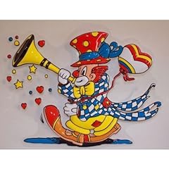 Wanddeko clown tröte gebraucht kaufen  Wird an jeden Ort in Deutschland