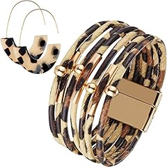 Hicarer leopard bracelets for sale  Delivered anywhere in UK