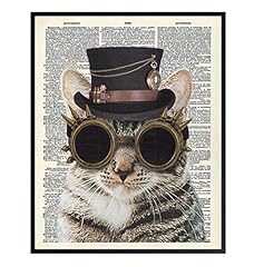 Steampunk cat wall for sale  Delivered anywhere in USA 