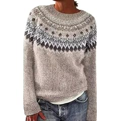Fairisle jumper women for sale  Delivered anywhere in UK