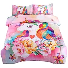 Adasmile unicorn comforter for sale  Delivered anywhere in USA 