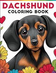 Dachshund coloring book for sale  Delivered anywhere in USA 