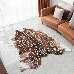Faux deer rug for sale  Delivered anywhere in USA 