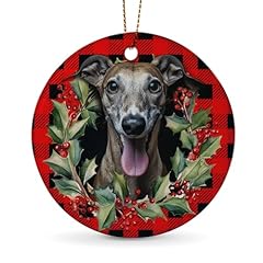 Greyhound dog ornaments for sale  Delivered anywhere in USA 