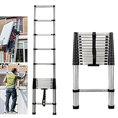 Telescoping ladder portable for sale  Delivered anywhere in UK