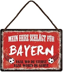 Blechschild fußballschild dek gebraucht kaufen  Wird an jeden Ort in Deutschland