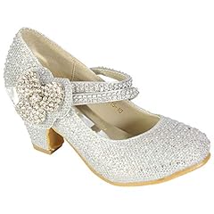 Girls diamante shoes for sale  Delivered anywhere in UK