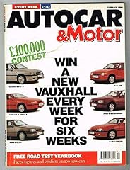 Autocar motor magazine for sale  Delivered anywhere in UK