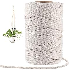 macrame cord 6mm for sale  Delivered anywhere in UK