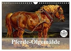 Peintures huile chevaux. d'occasion  Livré partout en France