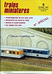 Trains miniatures 1987 d'occasion  Livré partout en France