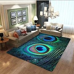 Peacock decor rugs for sale  Delivered anywhere in USA 