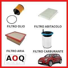 AOQ - KIT TAGLIANDO 4 FILTRI FIAT 500X 1.6 2.0 MULTIJET (DIESEL) usato  Spedito ovunque in Italia 