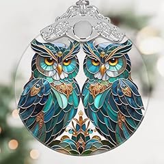 Stained glass owl for sale  Delivered anywhere in USA 