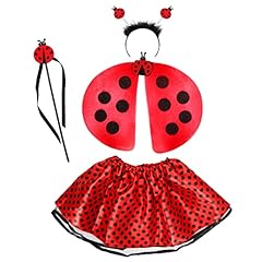 Costume coccinella bambina usato  Spedito ovunque in Italia 