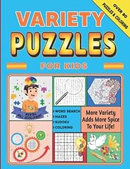Variety puzzle book for sale  Delivered anywhere in USA 