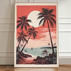 Vintage seascape wall for sale  Delivered anywhere in USA 