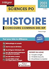 Sciences histoire concours d'occasion  Livré partout en France