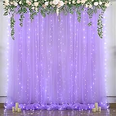 Lavender tulle backdrop for sale  Delivered anywhere in USA 