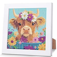Highland cow diamond for sale  Delivered anywhere in USA 