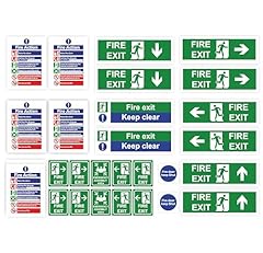 Fire escape signage for sale  Delivered anywhere in UK