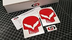 Skull decal corvette for sale  Delivered anywhere in USA 