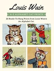 Louis wain prints for sale  Delivered anywhere in UK