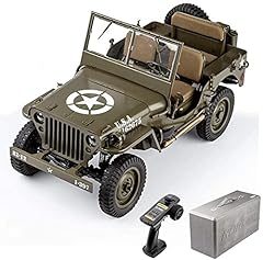 Used, RocHobby RC Car 1:6 1941 MB Scaler Willys Jeep Remote for sale  Delivered anywhere in UK