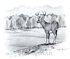 Whitetail buck pencil for sale  Delivered anywhere in USA 