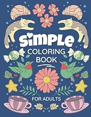 Simple coloring book for sale  Delivered anywhere in UK