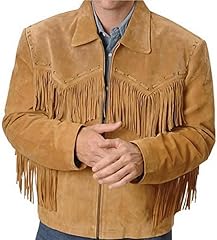 Mens fringe jacket for sale  Delivered anywhere in USA 