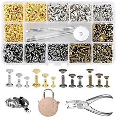 360 leather rivets for sale  Delivered anywhere in UK