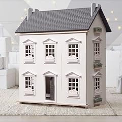 Wooden Dollhouse With 11 piece Furniture Set Included,, used for sale  Delivered anywhere in UK